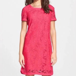 Donna Morgan Dress Women's Size 8 Lace Mini Date Night Romantic Feminine Lined